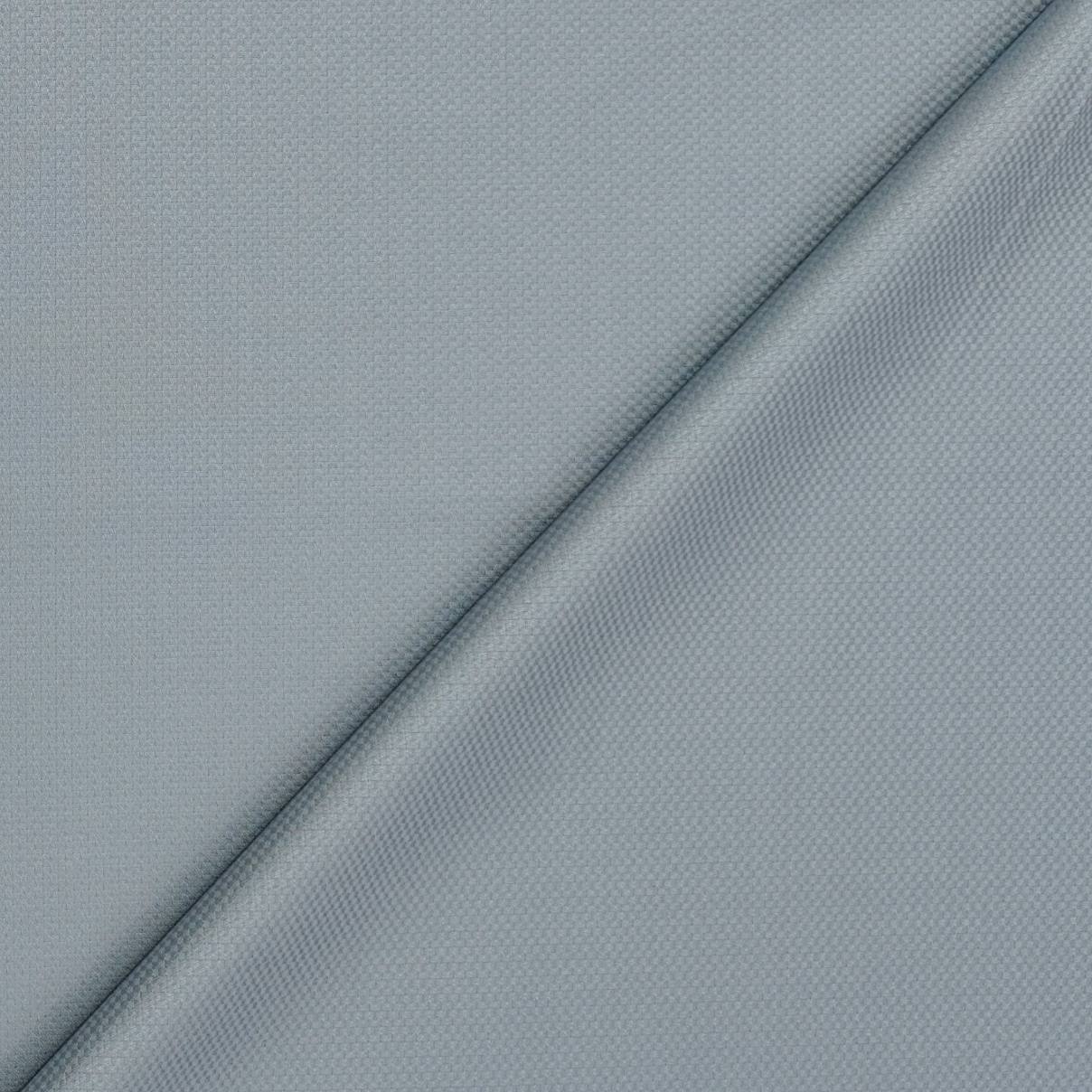 Trouser Fabric Reid & Taylor Fine Polyester Viscose Pin Check Color Ice Blue